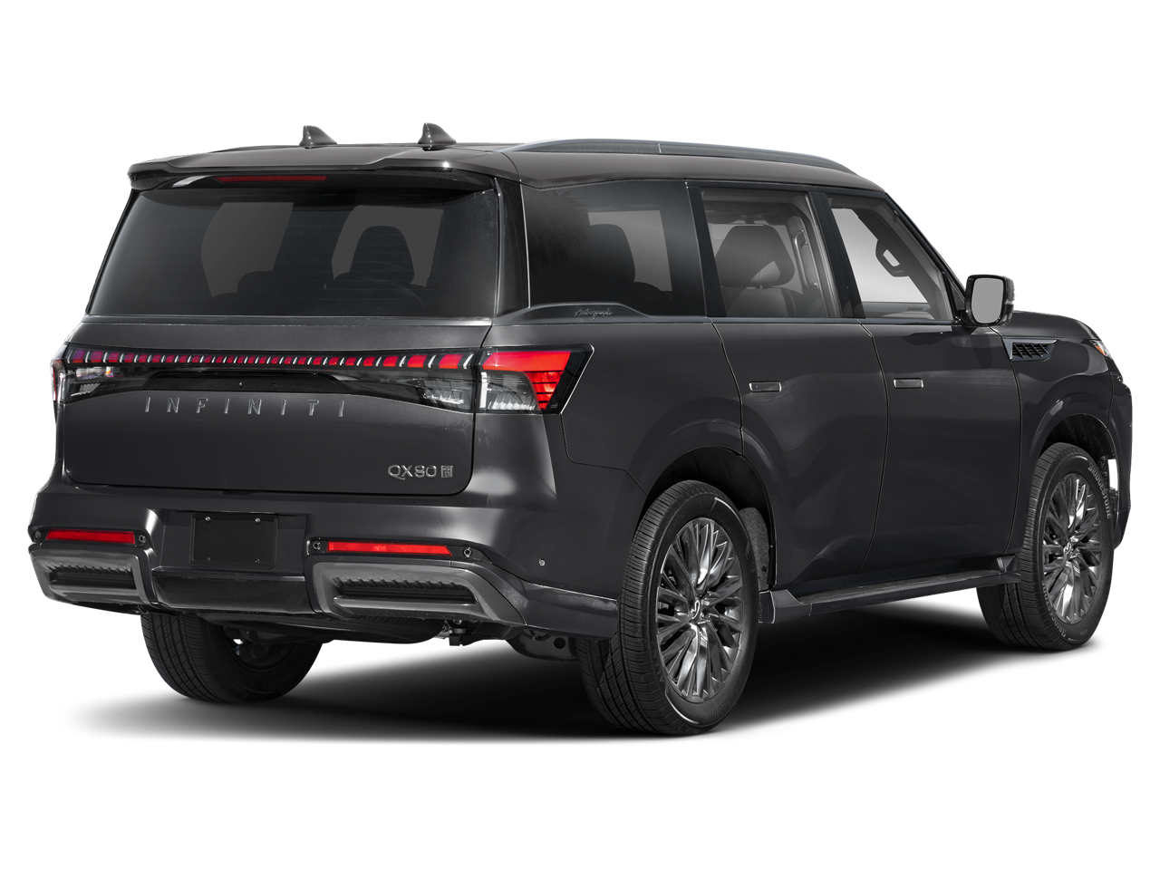 2027 INFINITI QX80 — side profile view