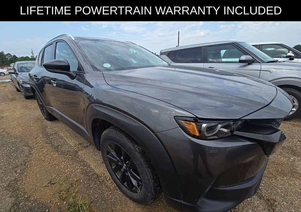 2025 Mazda Mazda CX-50 2.5 S Preferred Package in Machine Gray Metallic — front three-quarter view