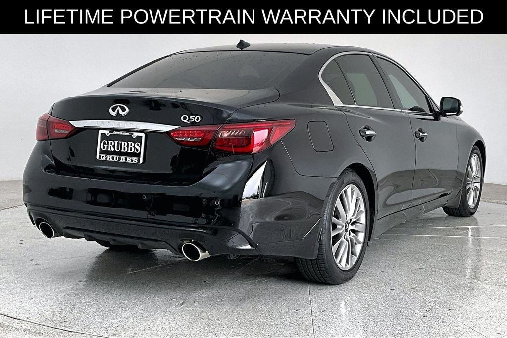 2023 INFINITI Q50 — side profile view