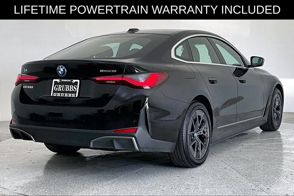 2023 BMW i4 — side profile view