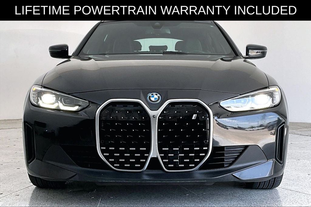 2023 BMW i4 — interior view