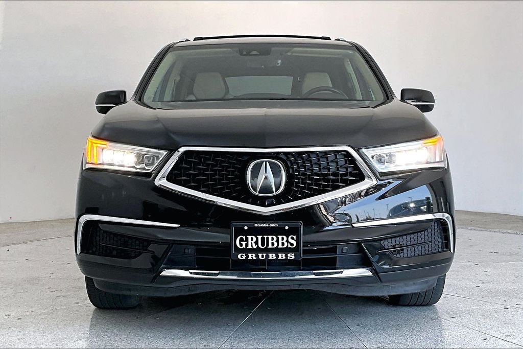 2018 Acura MDX — rear three-quarter view